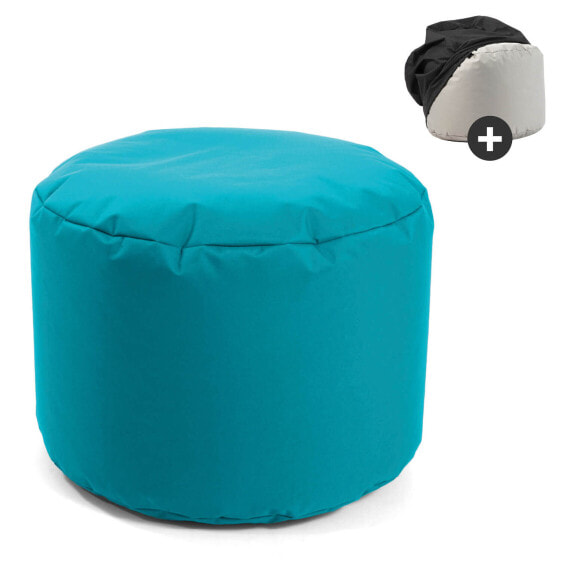 Pouf, Hocker rund Ø 60cm mit Schutzhülle