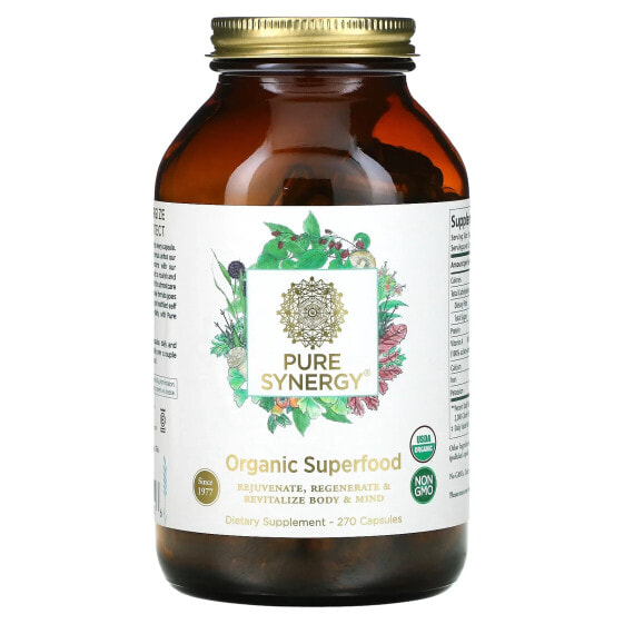 Pure Synergy, The Original Superfood, 270 капсул