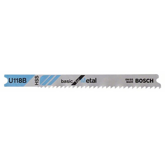 BOSCH PROFESSIONAL U 118 B Basic Metal Jig Saw Blade 3 Units