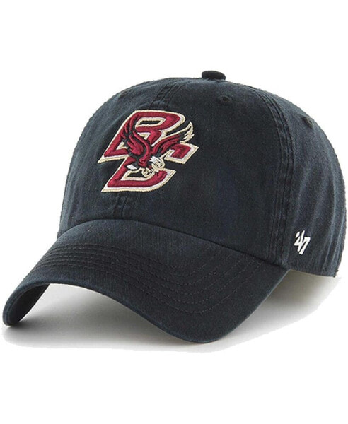 Men's Black Boston College Eagles Franchise Fitted Hat