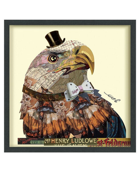 'American Eagle' Dimensional Collage Wall Art - 25'' x 25''