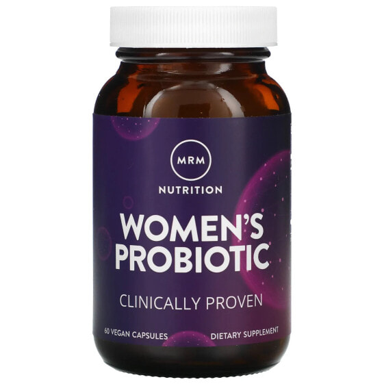 Пробиотики женские MRM Nutrition, 60 веганских капсул