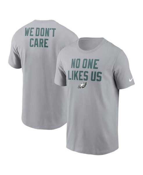 Men's Gray Philadelphia Eagles Local T-shirt