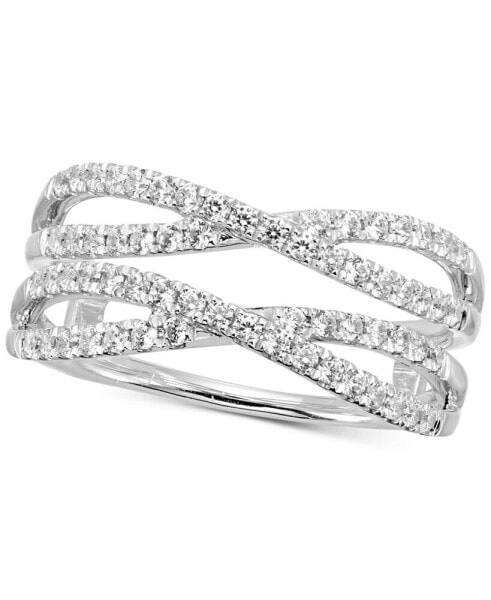 Diamond Infinity Enhancer Ring (1/2 ct. t.w.) in 14k White Gold