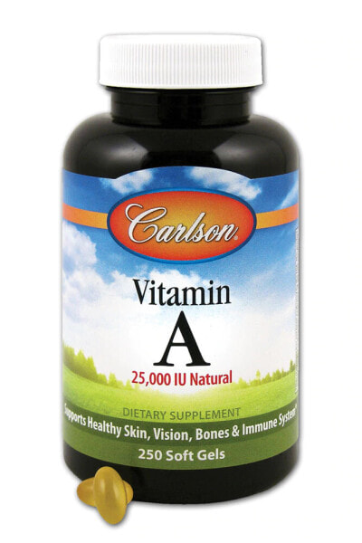 Carlson Vitamin A Витамин А 25000 МЕ 250 капсул