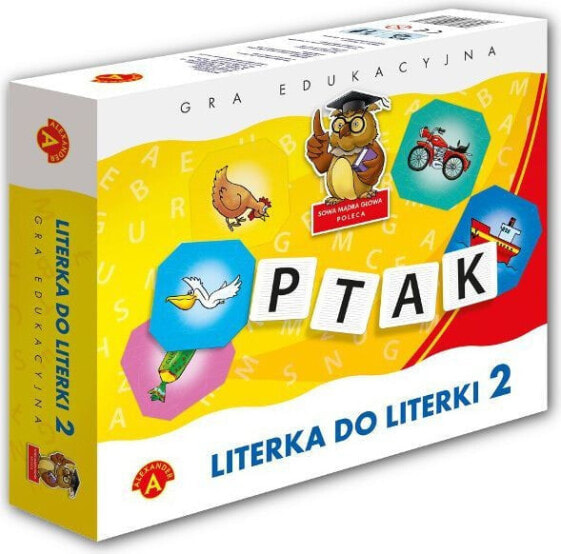 Развивающая настольная игра Alexander Gra Literka do Literki 2 (0461)