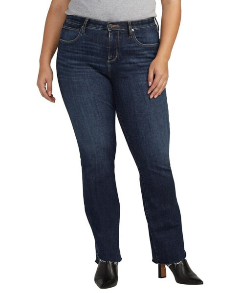 Plus Size Eloise Mid Rise Bootcut Jeans