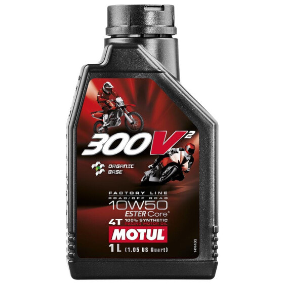 MOTUL 300V2 4T Factory Line 10W50 Oil 1L