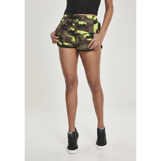 URBAN CLASSICS Printed Hot shorts