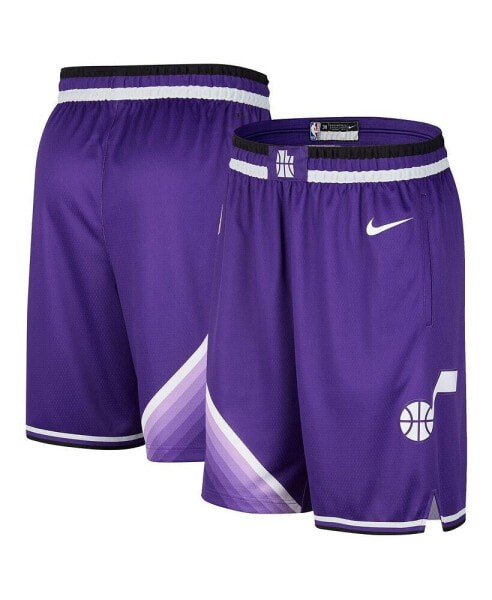 Шорты мужские Nike Utah Jazz фиолетовые 2023/24 City Edition