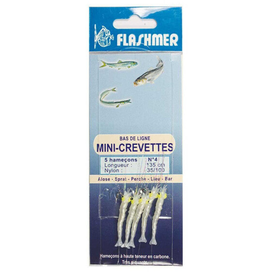 FLASHMER Mini-Crevettes Feather Rig