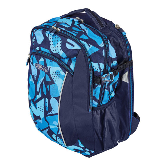 Herlitz Ultimate CamoBlue - Boy - Notebook compartment - Polyester