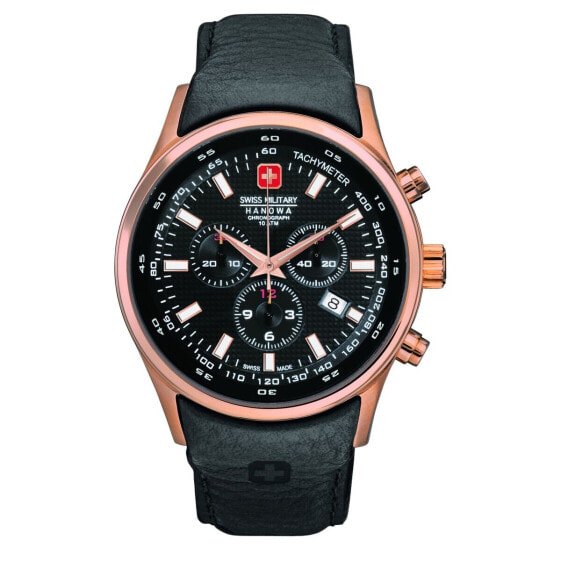 Мужские часы Swiss Military Hanowa SM06-4156.09.007 Чёрный
