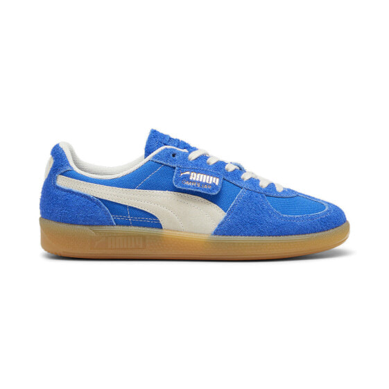 Puma Palermo Vintage 39684101 Mens Blue Suede Lifestyle Sneakers Shoes