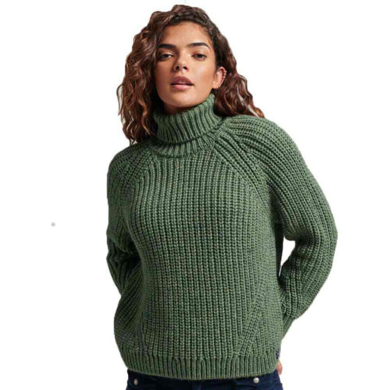 Свитер женский Superdry Slouchy Stitch Roll Neck