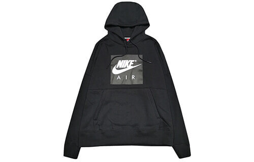 Nike 运动休闲保暖连帽套头卫衣 男款 黑色 / Кофта Nike AT5258-010