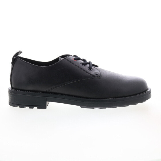 Diesel D-Throuper DBS Y02376-PR030-T8013 Mens Black Oxfords Plain Toe Shoes 12.5