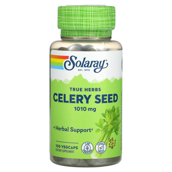 Celery Seed, 1,010 mg, 100 VegCaps (505 mg per Capsule)