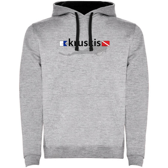 KRUSKIS Diver Flags Two-Colour hoodie