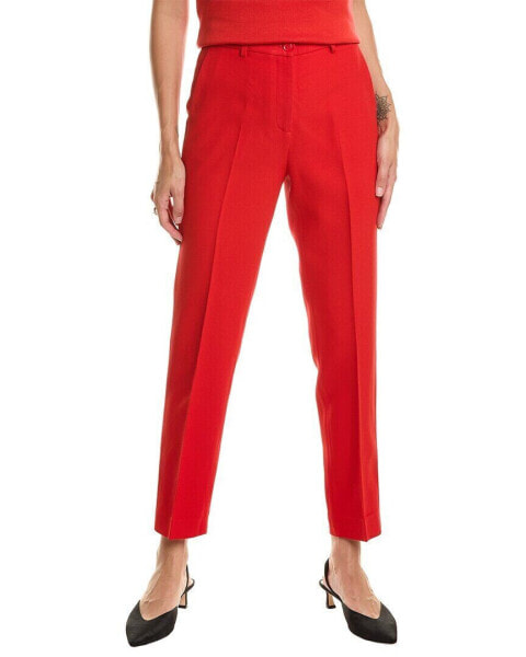 Michael Kors Collection Crepe Sable Samantha Pant Women's Red 8