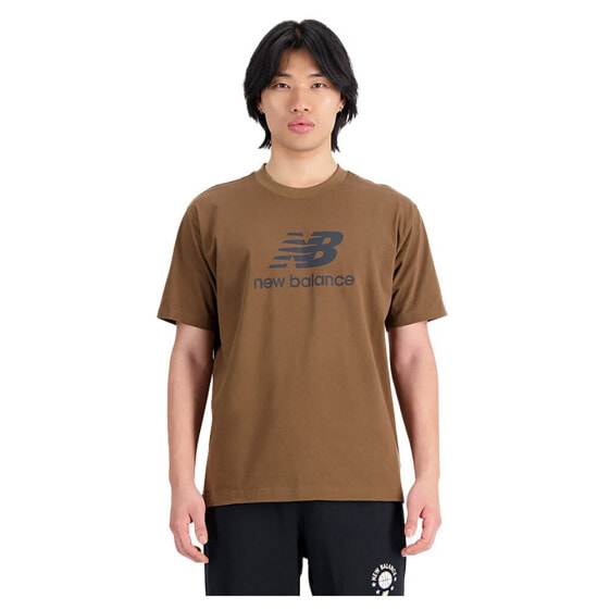 Футболка мужская New Balance Essentials Stacked Logo Jersey Short Sleeve.