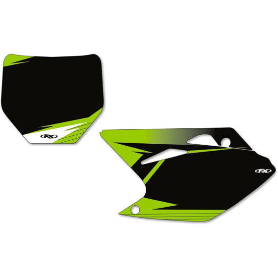 FACTORY EFFEX Kawasaki KX 450 F 12-64124 Number Holder Sticker