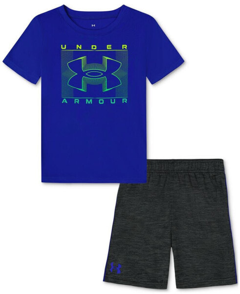 Комплект для мальчиков Under Armour набор из футболки и шорт Hyperdive Logo, 2 шт.