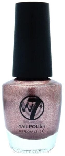 Nagellack - W7 Glitter Nail Polish 120 - Rose Gold