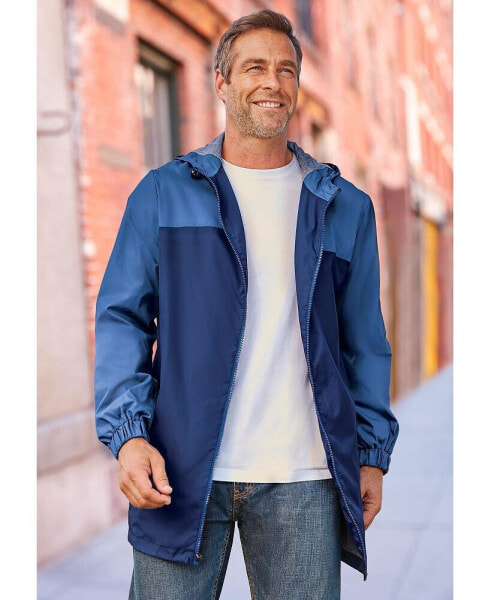 Big & Tall Jersey-Lined Windbreaker