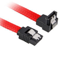 Sharkoon 0.6m - 2xSataIII - 0.6 m - SATA III - SATA 7-pin - SATA 7-pin - Male/Male - Red