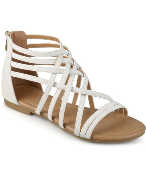 Women's Hanni Crisscross Strappy Flat Sandals