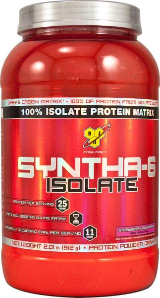 BSN SYNTHA-6™ Isolate Strawberry Milkshake -- 2 lbs