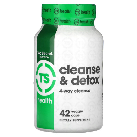 Комплекс для очищения организма Top Secret Nutrition Health, Cleanse & Detox 42 капсулы