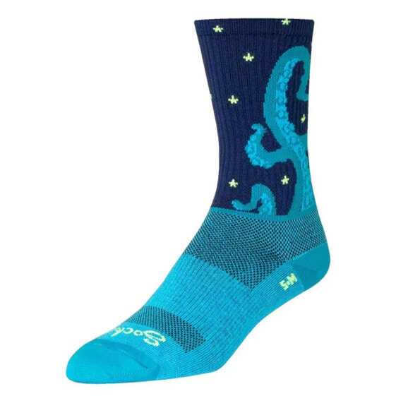 SOCKGUY Crew 6´´ Kraken socks