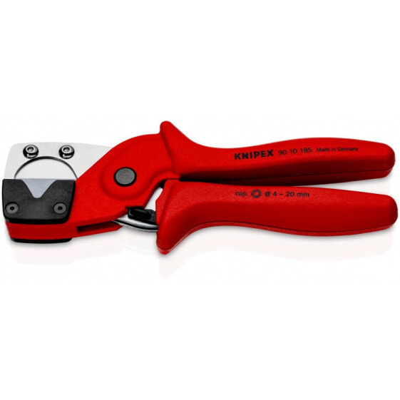 KNIPEX 90 10 185 - Pipecutter - Steel - Plastic - Red - 4 mm - 18.5 cm