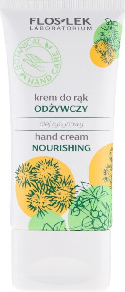 Pflegende Handcreme mit Rizinusöl