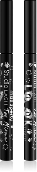 Miss Sporty Eyeliner do kresek Studio Lash The Miaoww 01 Black 1.6ml