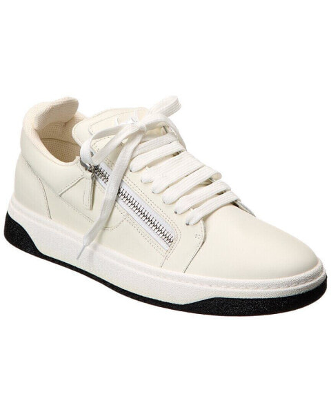 Giuseppe Zanotti Gz/94 Leather Sneaker Men's White 46