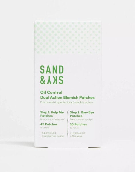 Sand & Sky Dual Action Blemish Patches x30