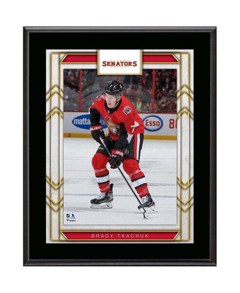 Brady Tkachuk Ottawa Senators 10.5" x 13" Sublimated Player Plaque