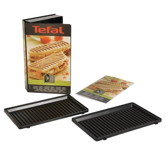 Запчасть для тостера Tefal XA800312 - Лот 2 пластины для гриля Panini - коллекция Снек