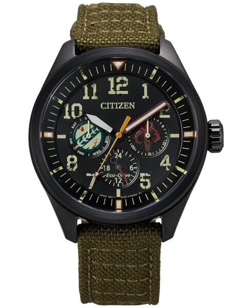 Boba Fett Cordura Fabric Strap Watch 43mm