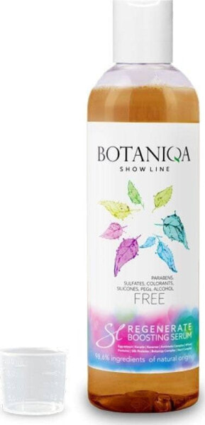 Сыворотка BOTANIQA Botaniqa Show Line Regenerate Boosting Serum для глубокой регенерации шерсти 250 мл универсальная