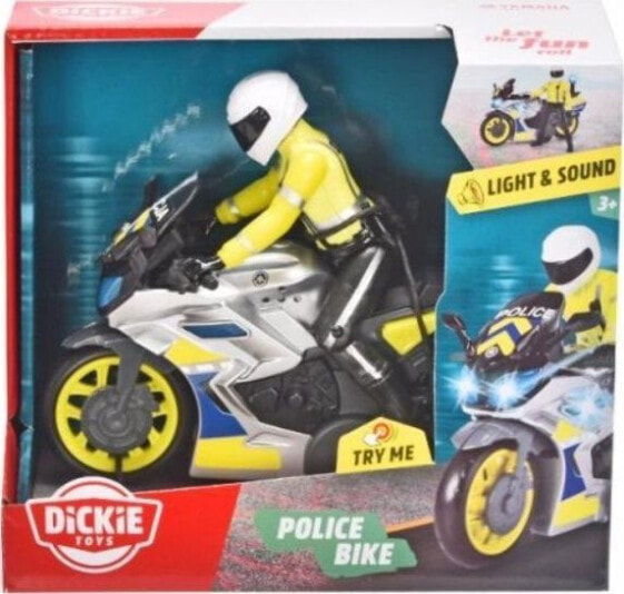 Dickie Pojazd SOS Motocykl policyjny 17 cm