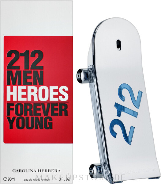 Carolina Herrera 212 Men Heroes Forever Young - Eau de Toilette 90 ml