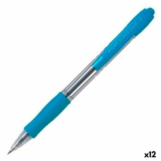 Ручка Pilot Supergrip Синий 0,4 mm (12 штук)