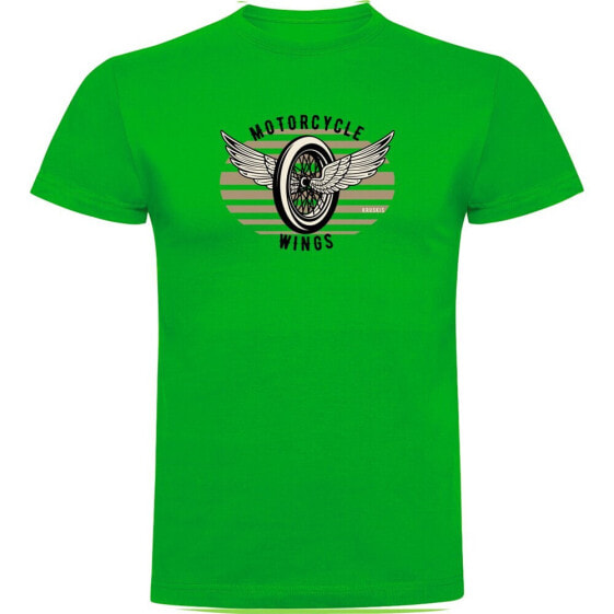 KRUSKIS Motorcycle Wings short sleeve T-shirt