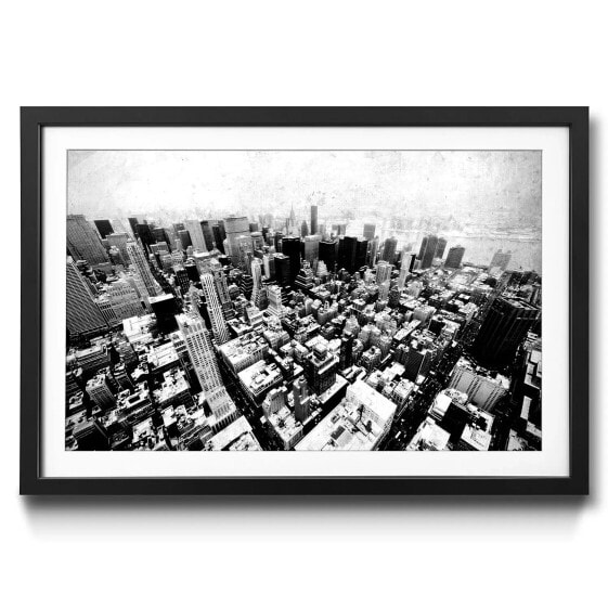 Gerahmtes Bild New York Vintage Retro II