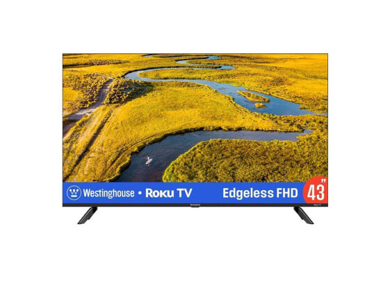 Телевизор Westinghouse EX Series 43" Edgeless HD Roku TV (WR43EX2300, 2024)