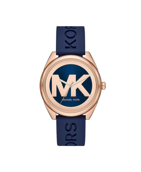 Часы Michael Kors Janelle Navy Silicone 42mm